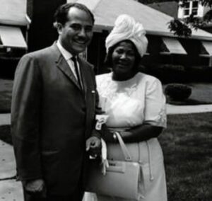 Singmond Galloway with wife